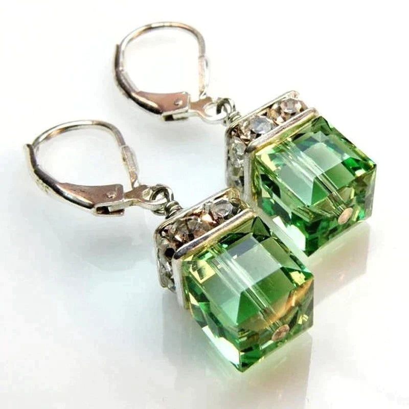 Gorgeous Green Gemstone Earrings - Befez