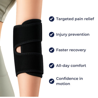 Comfortable Elbow Support Strap for Tennis and Sports