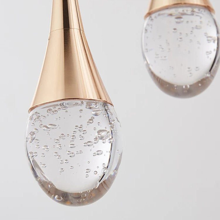 Stylish Glass Pendant Light with Soft Warm Glow