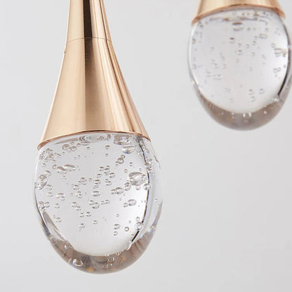 Stylish Glass Pendant Light with Soft Warm Glow
