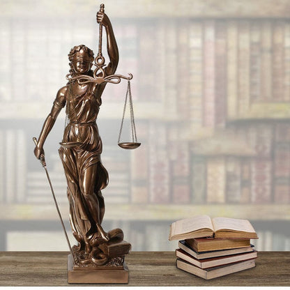 Beautiful Lady Justice Figurine Statue