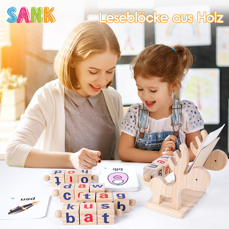 Wooden Learning Blocks for Kids