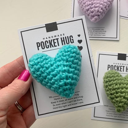Colorful Handmade Heart Shaped Purse