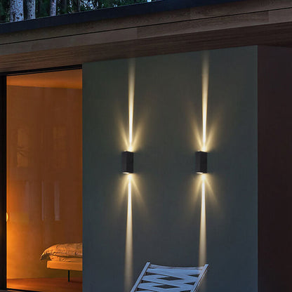 Befez | Stylish Weatherproof Outdoor LED Wall Lamp – Slim Metal Fixture
