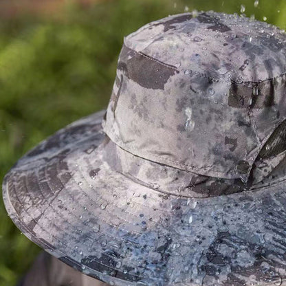 Waterproof Outdoor Fishing Cap with Solar Fan