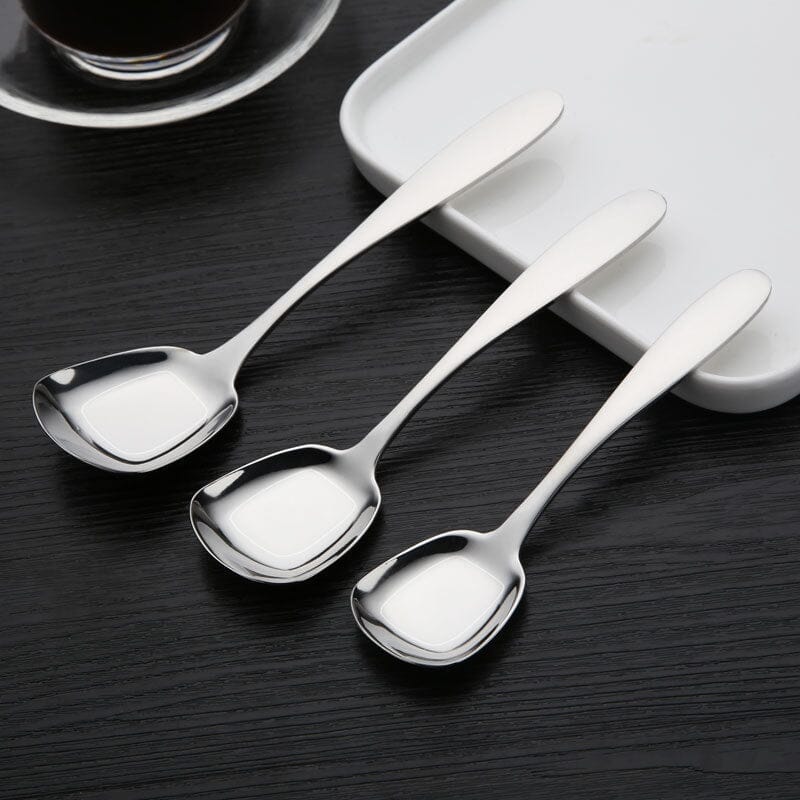 Durable Stainless Steel Square Spoon