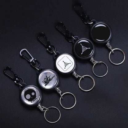 Strong Compact Keychain with Carabiner Clip