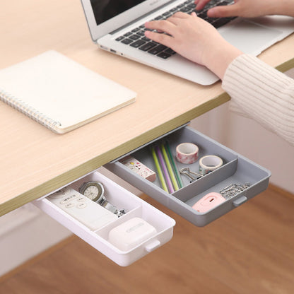 Compact Under Desk Storage Drawer