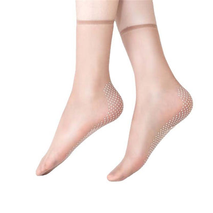 Befez | Breathable No-Show Crystal Socks for Women