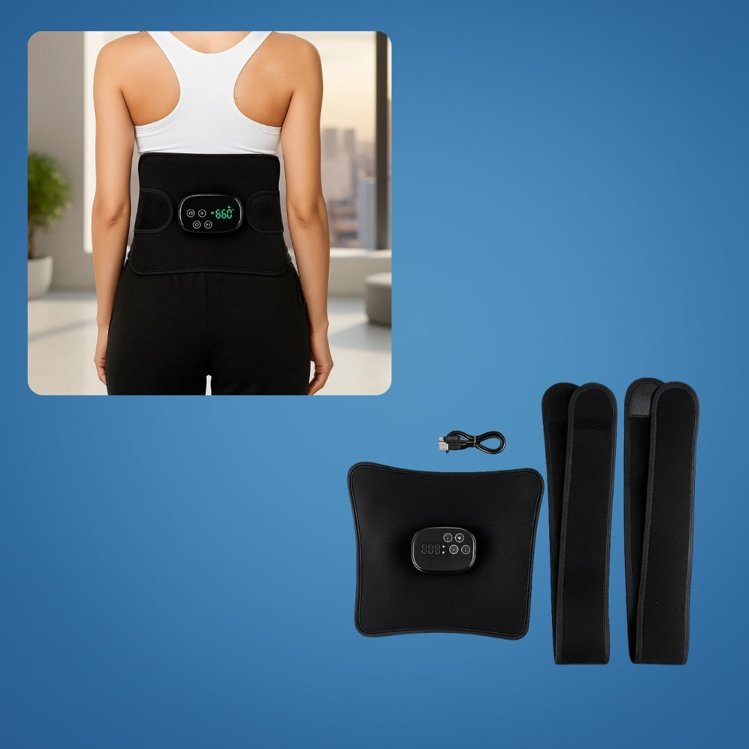 Warm Relief Heated Back Wrap for Pain & Sore Muscles - Befez