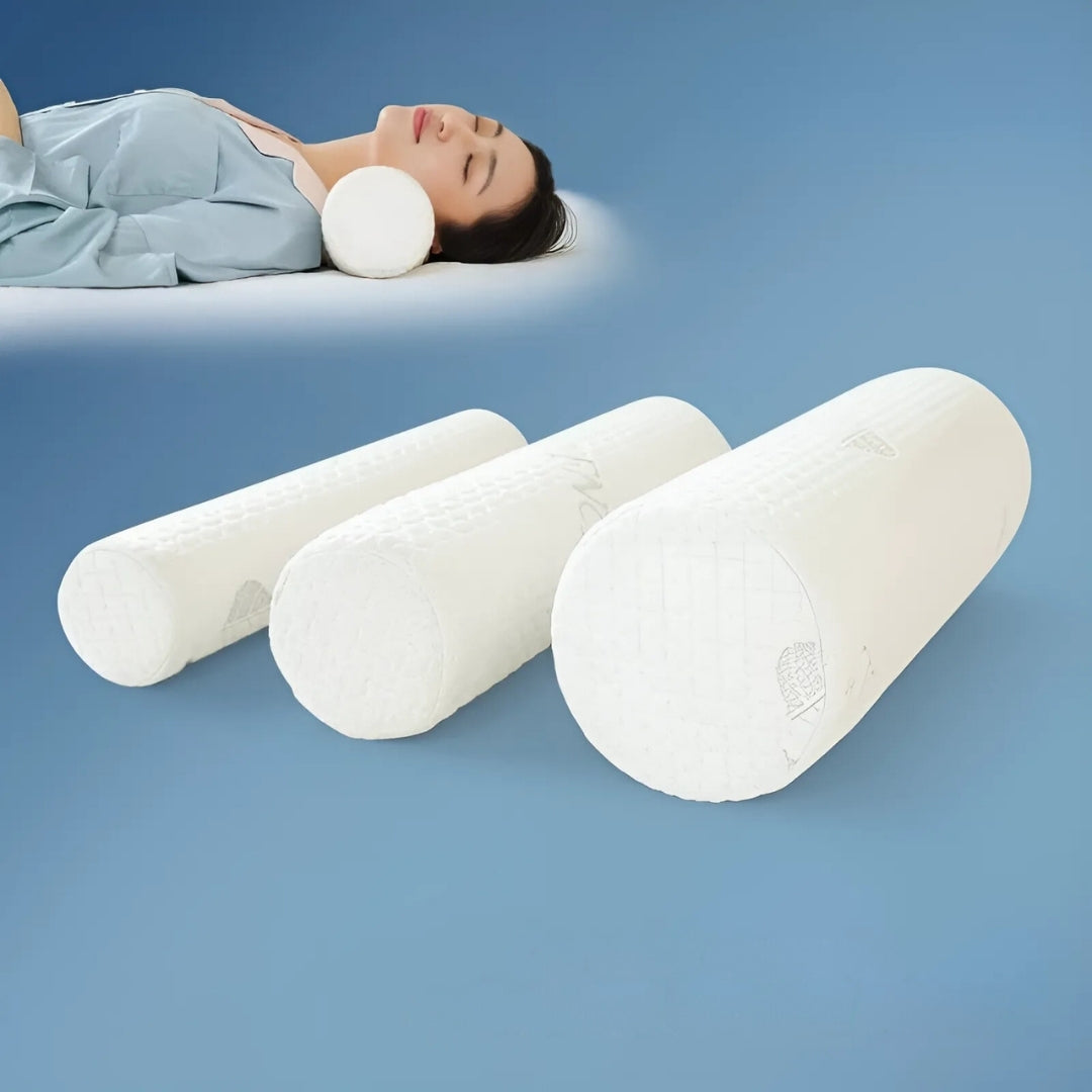 Comfort Memory Foam Neck Pillow for Sleep and Pain Relief