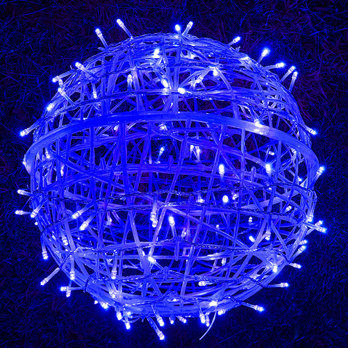 Colorful Outdoor Solar Hanging Globe Lantern Light