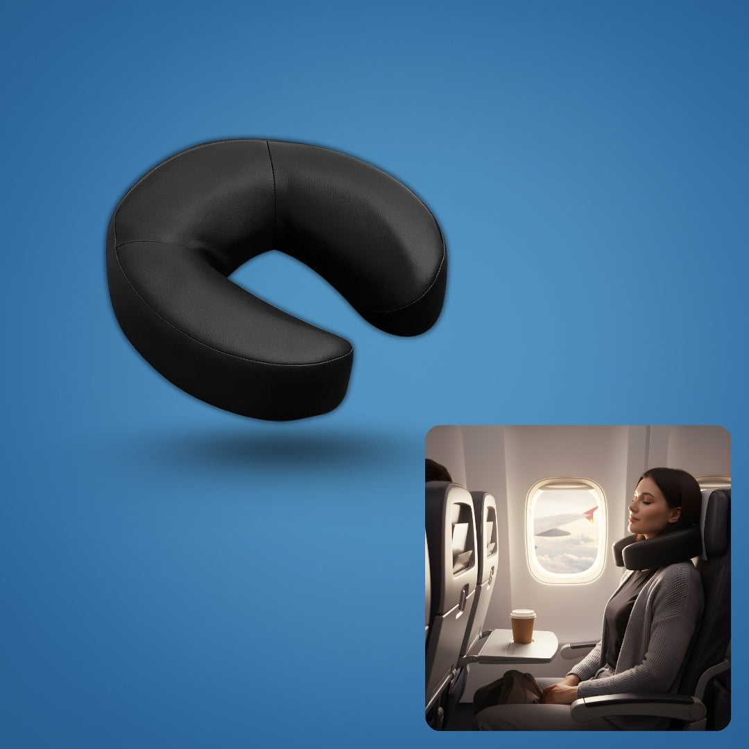Travel Neck Pillow - Soft Ergonomic Support Cushion - Befez
