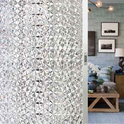 Colorful 3D Glass Window Sticker Film