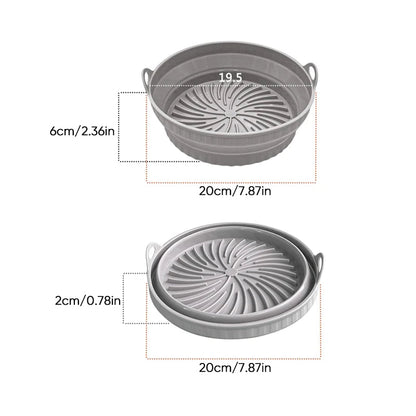 Non-Stick Air Fryer Silicone Grill Mat