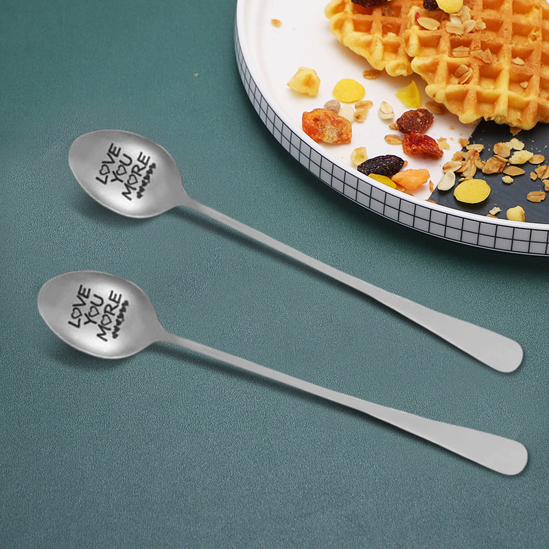 Personalized Romantic Engraved Spoon
