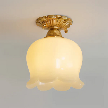 Classic Floral Hanging Light