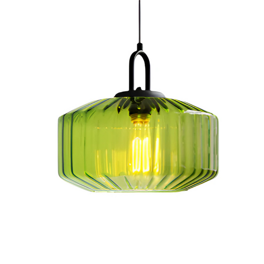 Vintage Style Colorful Glass Pendant Light - Befez