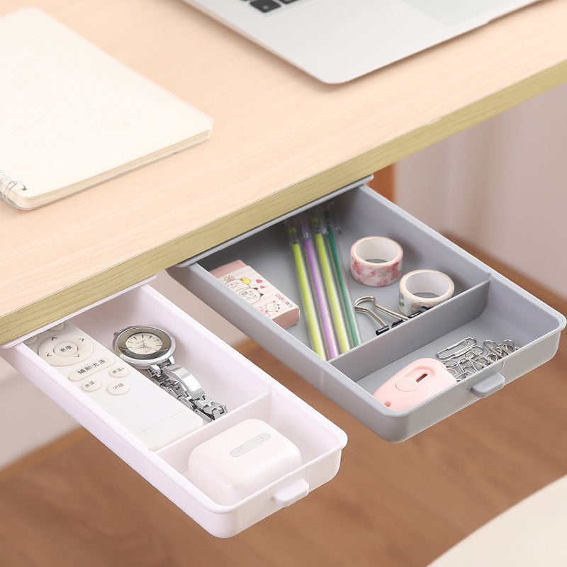 Compact Under Desk Storage Drawer