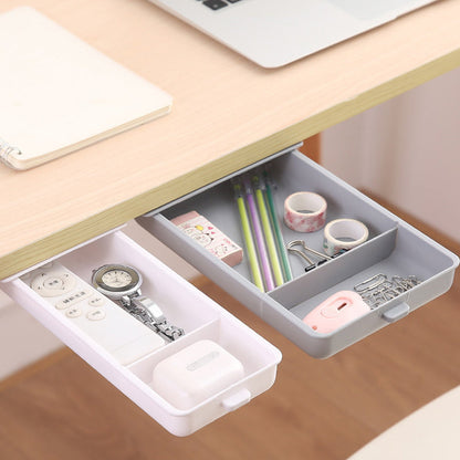 Compact Under Desk Storage Drawer