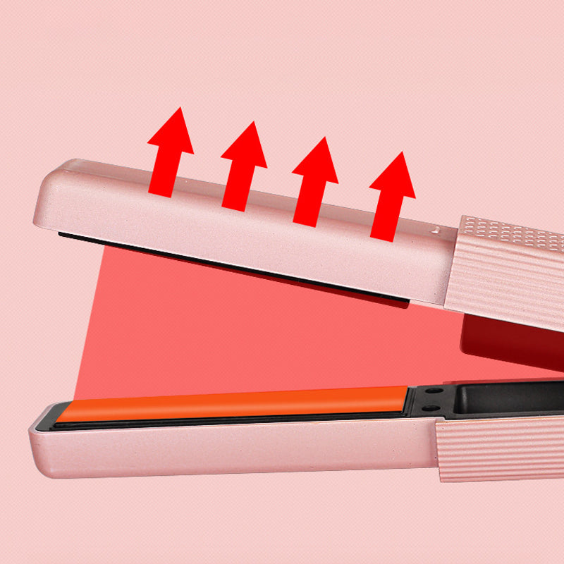 Compact Travel Hair Straightener with USB Charger