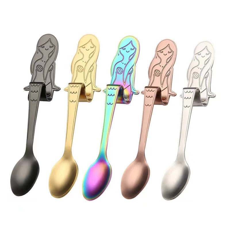 Colorful Mermaid Spoon