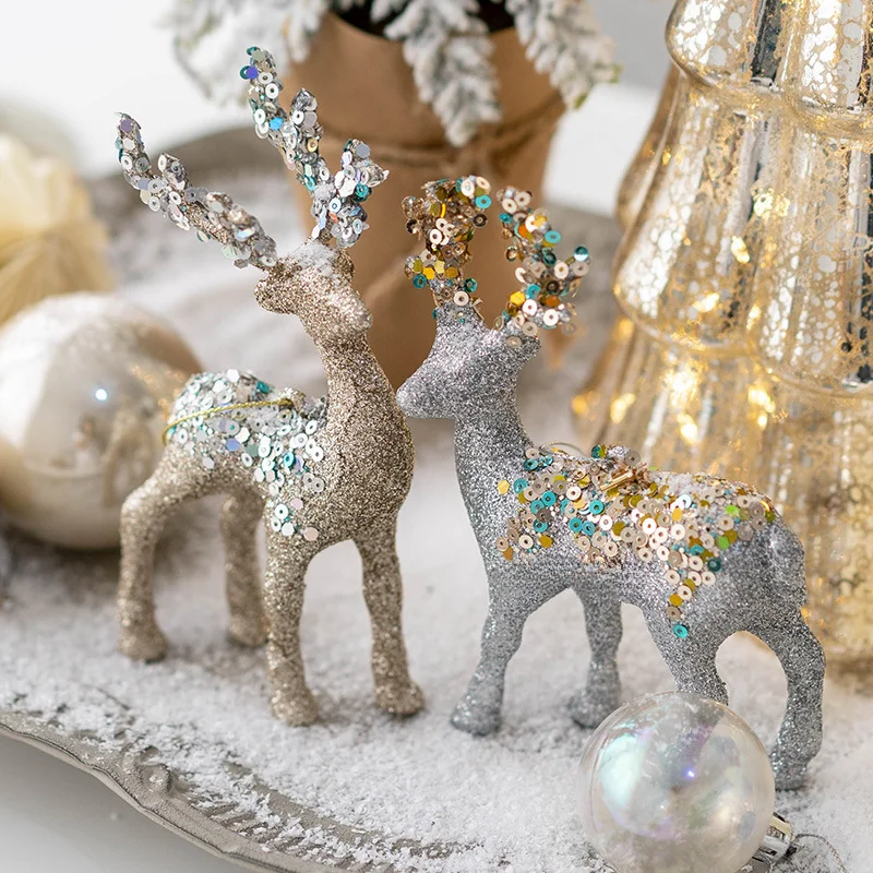 Shiny Reindeer Christmas Ornament