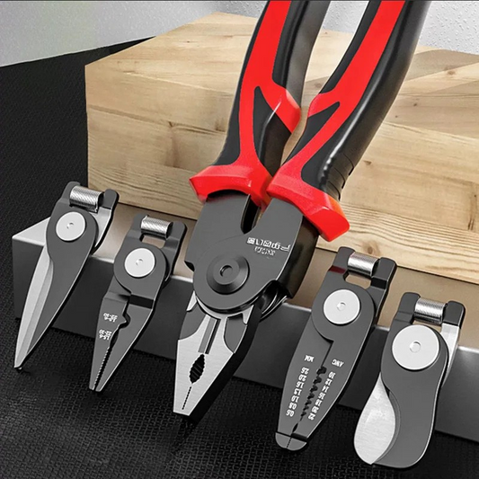 Versatile 5-Piece Electric Pliers Tool Kit - Befez