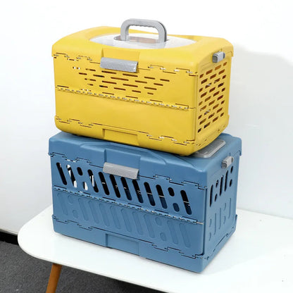 Portable Collapsible Pet Carrier Box