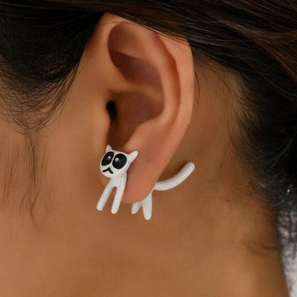 Adorable Cat Stud Earrings