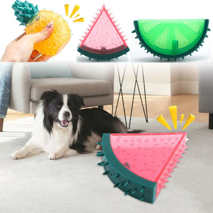 Cool Dog Chew Toy with Fruit Flavor