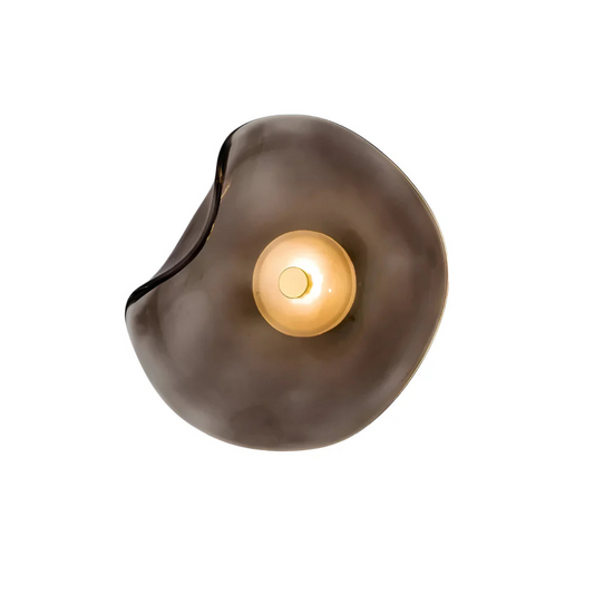 Stylish Round Glass Wall Light - Befez