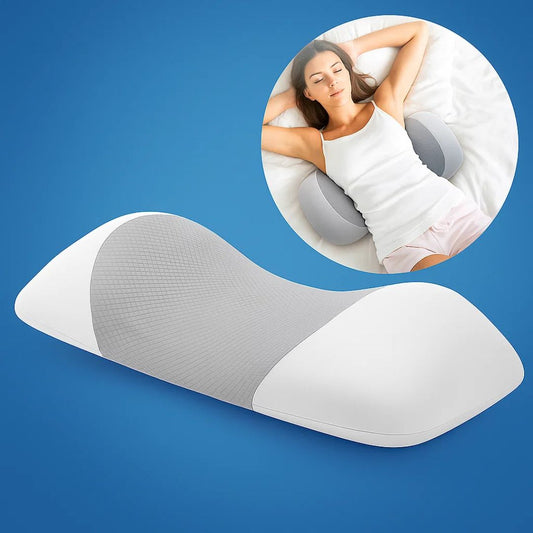 Contour Memory Foam Lumbar Pillow for Back Pain Relief - Befez