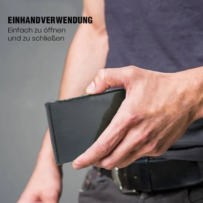 Slim Wallet Case with RFID Blocking Protection