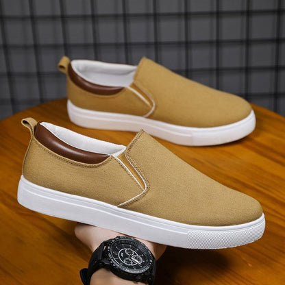 Casual Canvas Mens Slip On Shoes