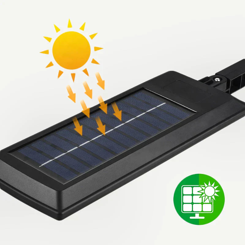 Wireless Solar Powered Outdoor Security Lamp