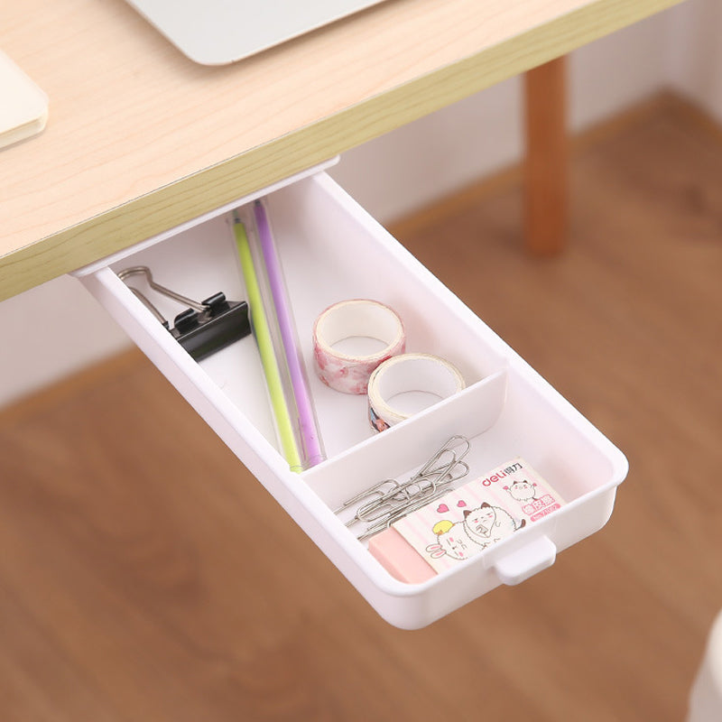 Compact Under Desk Storage Drawer