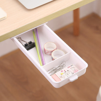 Compact Under Desk Storage Drawer