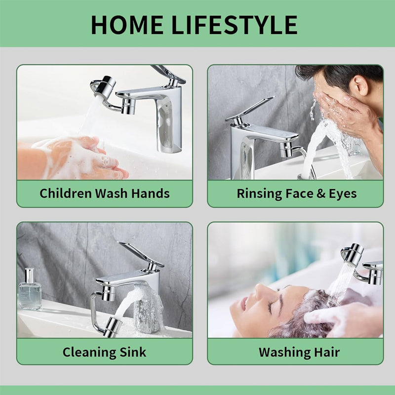 Adjustable Faucet Aerator Extender
