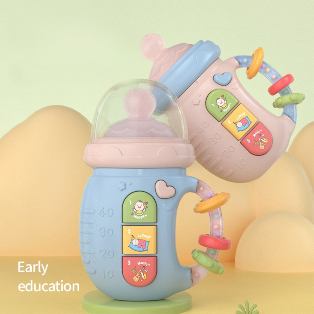 Soothing Baby Pacifier with Teether and Rattle Toy