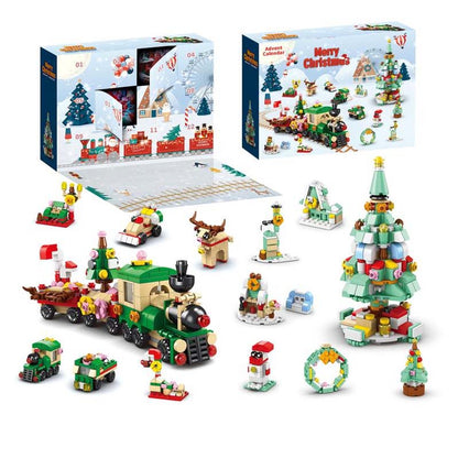 Fun Christmas Brick Countdown Calendar