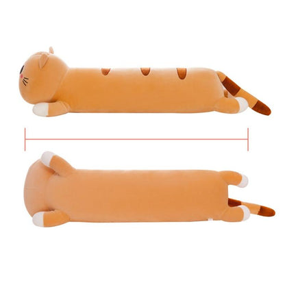 Soft Plush Kitten Cuddle Pillow Toy