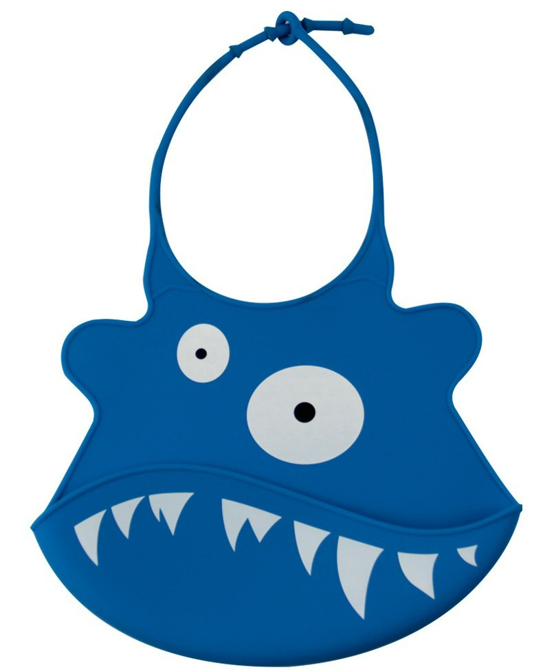 Soft Silicone Baby Bib with Crumb Catcher - Waterproof & Adjustable - Befez