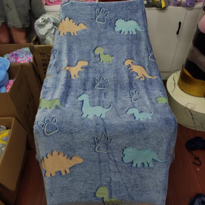 Soft Glow Kids Throw Blanket
