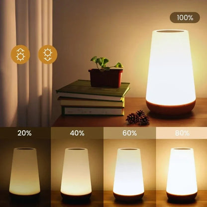 Soft Glow Bedside Night Lamp