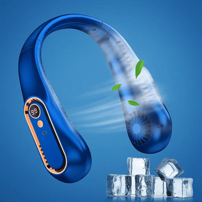 Compact Personal Neck Fan – Rechargeable Bladeless Cooler - Befez
