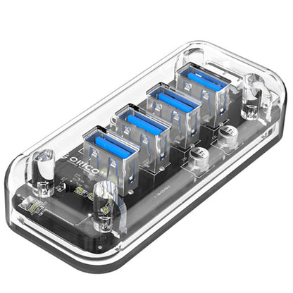 Compact 7-in-1 USB 3.0 Hub with Power Adapter - Befez