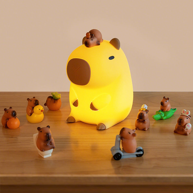 Cute Capybara Soft Night Lamp Perfect Gift