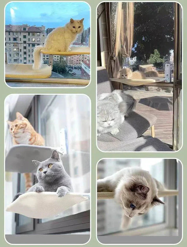 Space-Saving Cat Shelf Tower