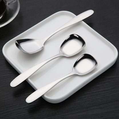 Durable Stainless Steel Square Spoon
